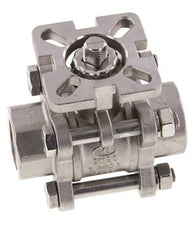 G3/4'' 2-Way Stainless Steel Ball Valve 3-Piece Full Bore ISO-Top - BL2SA3