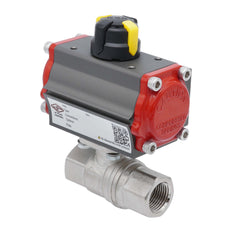 Pneumatic Ball Valve G3/8'' Brass Spring Opening