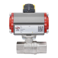 Pneumatic Ball Valve G3/8'' Brass Spring Opening