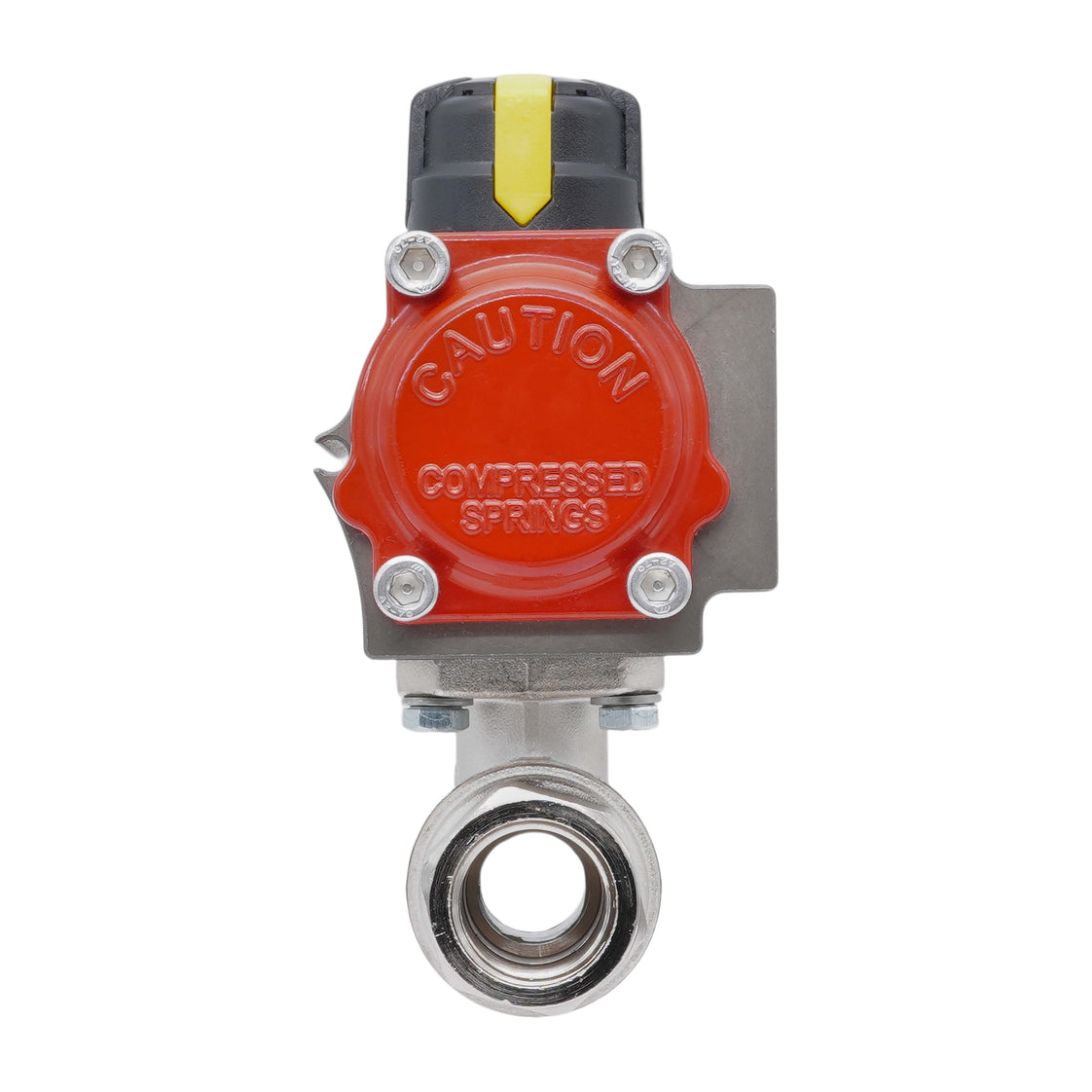 Pneumatic Ball Valve G1'' Brass Spring Opening