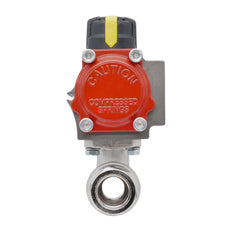 Pneumatic Ball Valve G1/4'' Brass Double Acting
