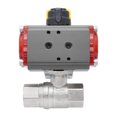 Pneumatic Ball Valve G3/8'' Brass Spring Opening