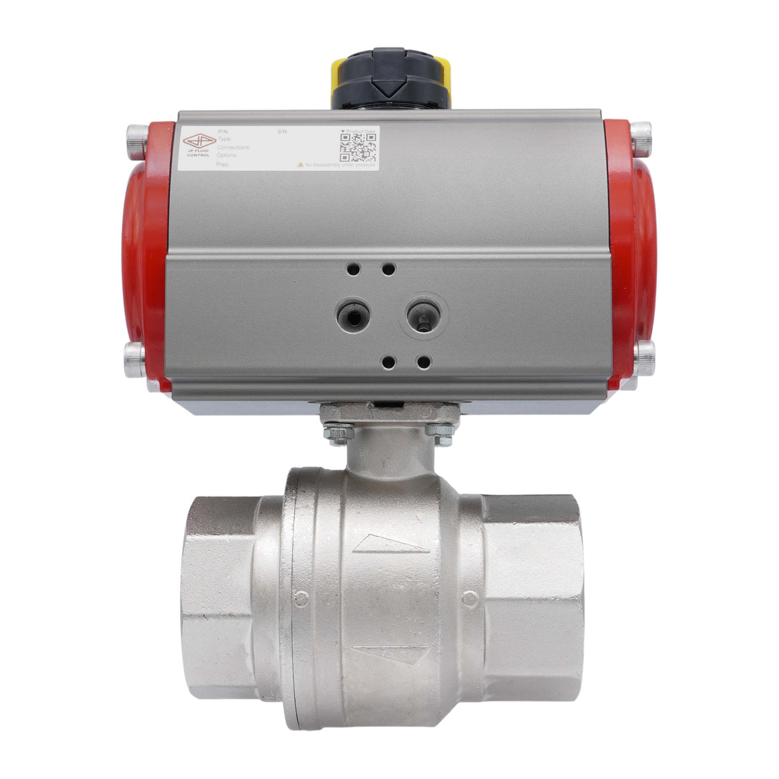 Pneumatic Ball Valve G4'' Brass Double Acting