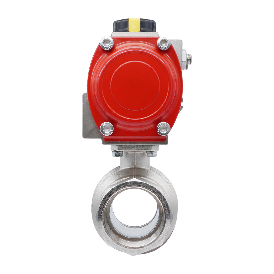 Pneumatic Ball Valve G2 1/2'' Brass Spring Opening