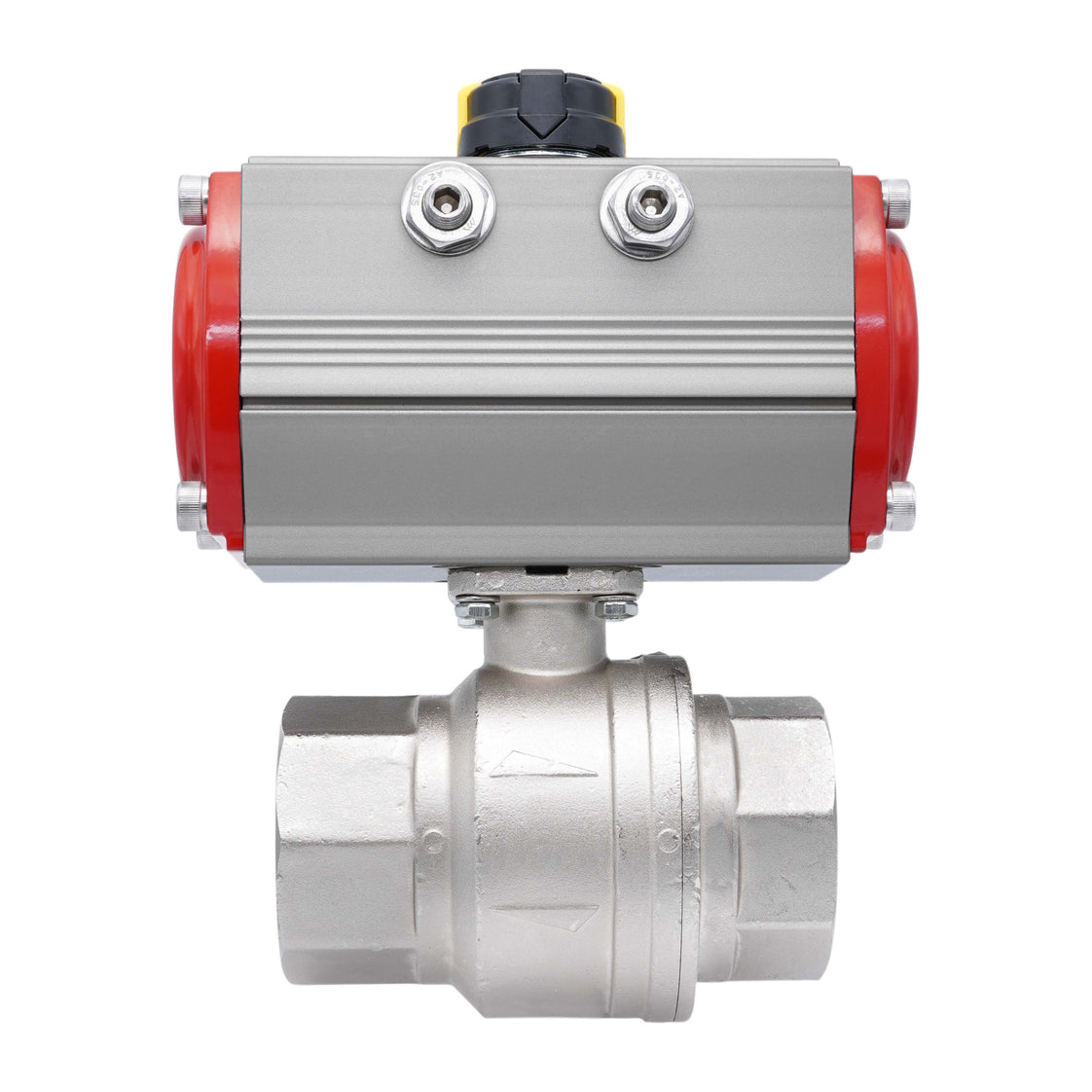 Pneumatic Ball Valve G4'' Brass Spring Closing