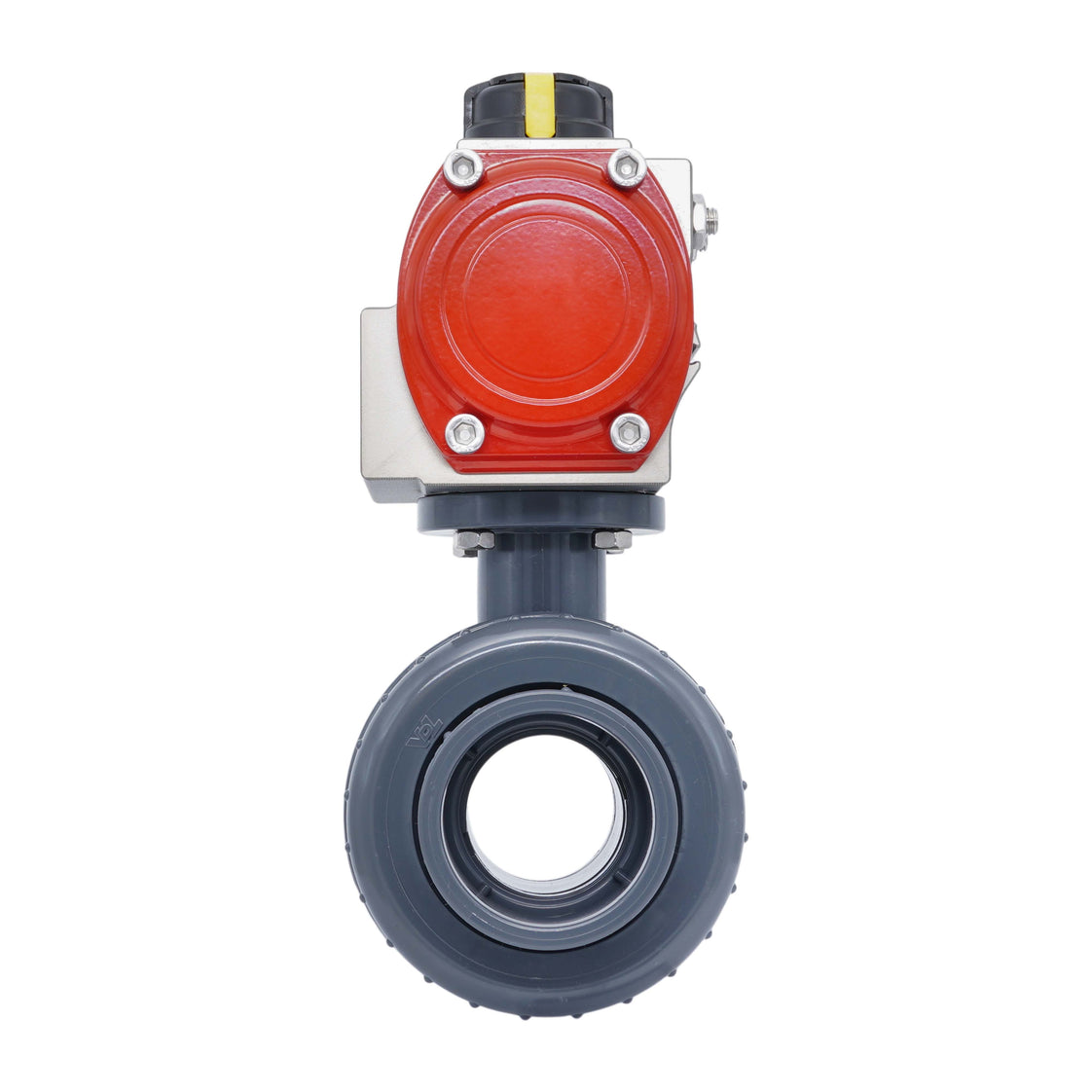 50mm 2-Way PVC Pneumatic Ball Valve Double Acting