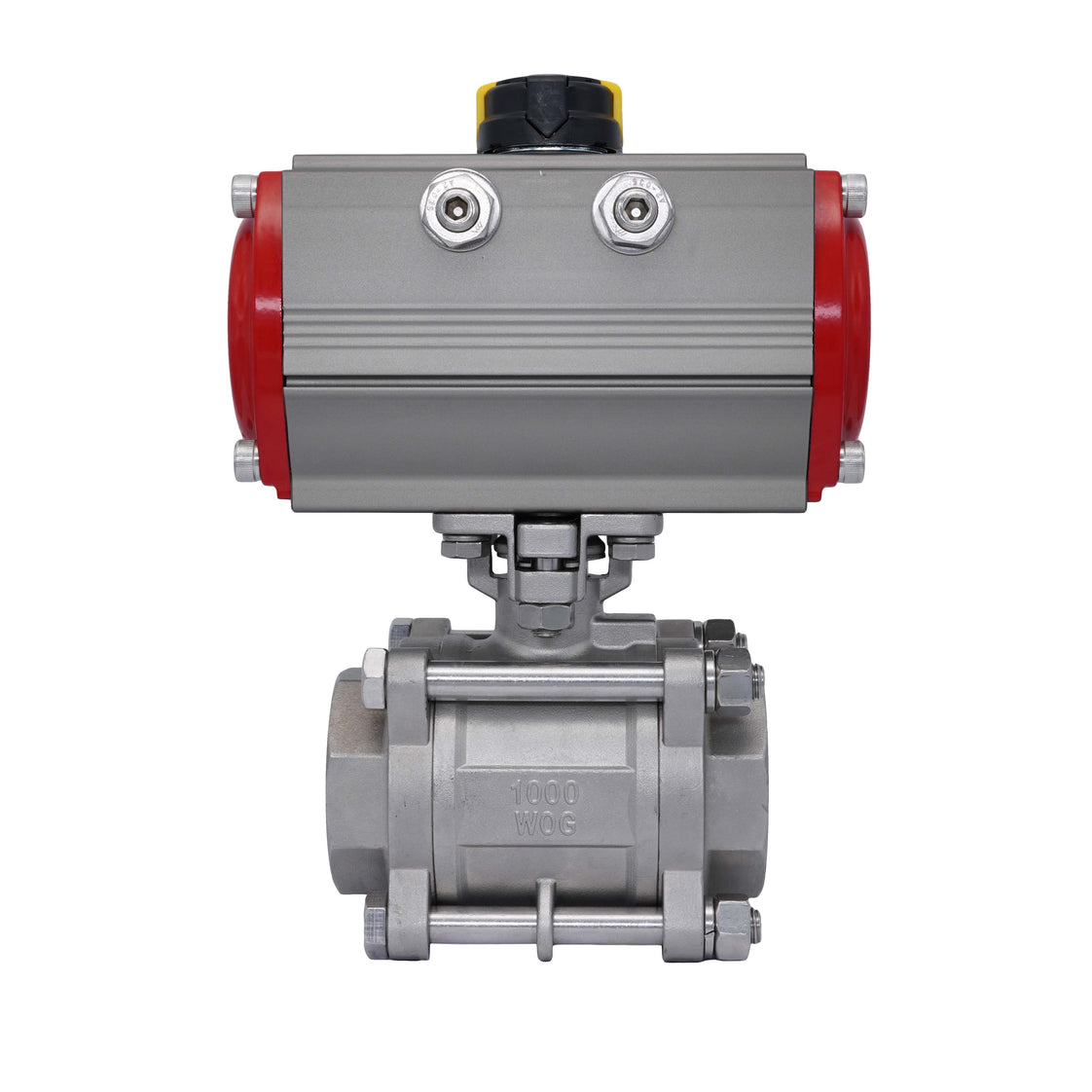 Pneumatic Ball Valve G4'' Stainless Steel Double Acting
