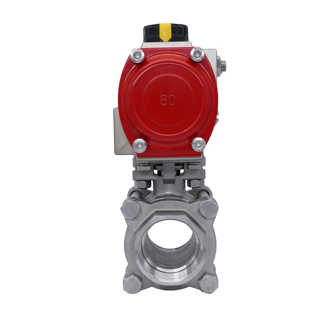 Pneumatic Ball Valve G4'' Stainless Steel Double Acting