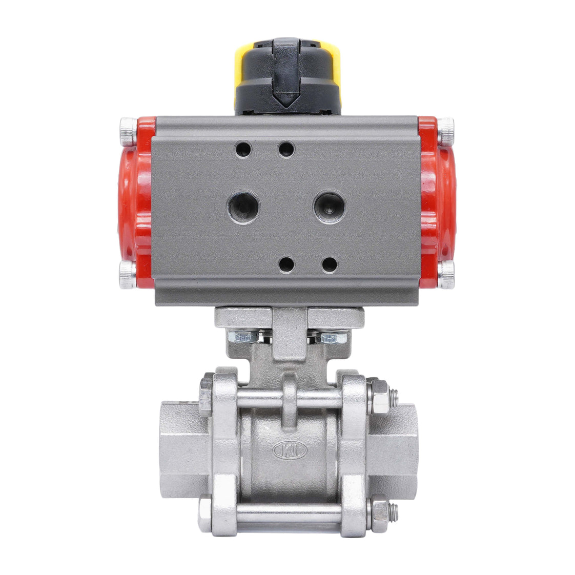 Pneumatic Ball Valve G1 1/4'' Stainless Steel Double Acting