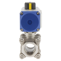 G1-1/4'' 2-Way Stainless Steel Pneumatic Ball Valve Spring Open - BL2SA3