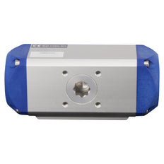 G1'' 3-Way L-port Brass Pneumatic Ball Valve Double Acting - BL3BA