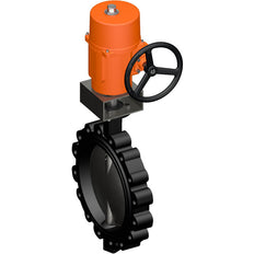 Belimo Butterfly Valve DN500/PN16 Lug 120-240VAC/DC 2&3-Point GGG40 EPDM IP67 ISO 5211 Terminals 55s 1500Nm D6500NL/SY8-230A-3-T