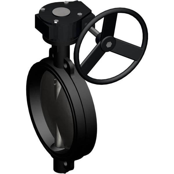 Belimo Butterfly Valve DN450/PN16 Wafer GGG40 EPDM Worm Gear D6450N/ZD6N-S450