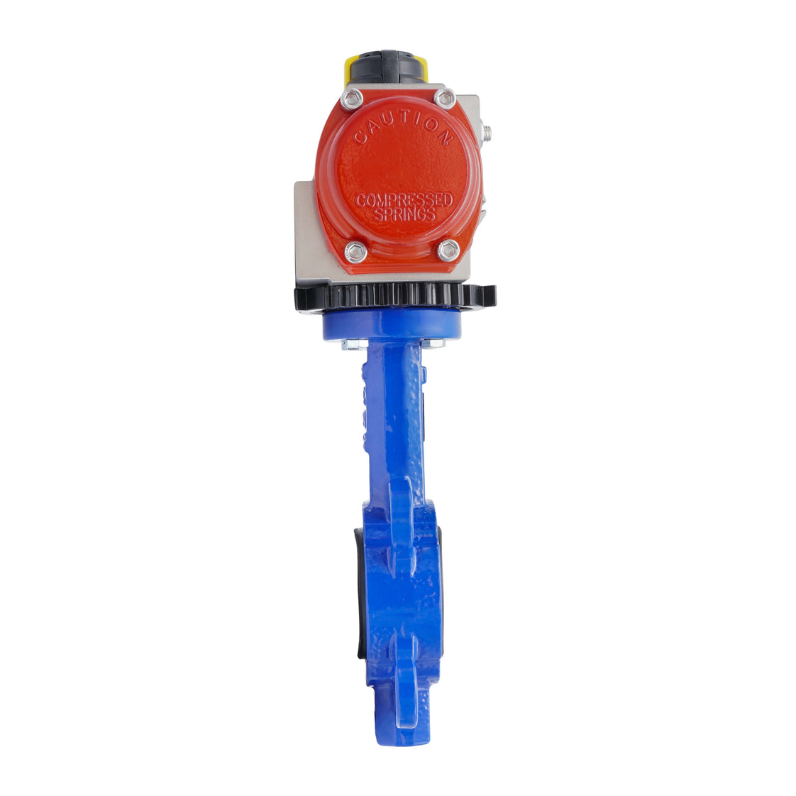 Pneumatic Butterfly Valve DN100 (4 inch) Wafer Cast Iron GGG 40 EPDM Double Acting