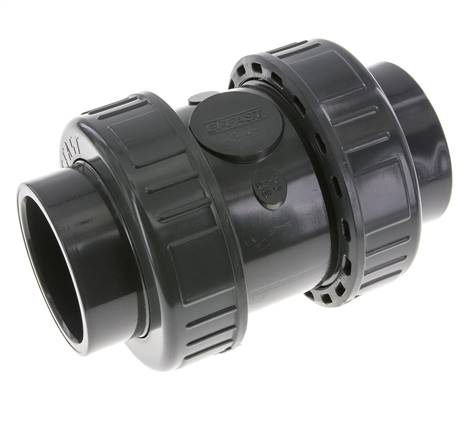 PVC Check Valve 63 mm 0.012-16bar (0.17-232psi) | Tameson.com