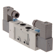 NPT 1/4'' 24V DC 5/2-Way Bi-stable Solenoid Valve 2-8bar MVSC1