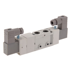 NPT 1/4'' 110V AC 5/3-Way Center closed Solenoid Valve 3-8bar MVSC1