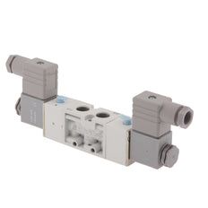 NPT 1/4'' 110V AC 5/2-Way Bi-stable Solenoid Valve 2-8bar MVSC