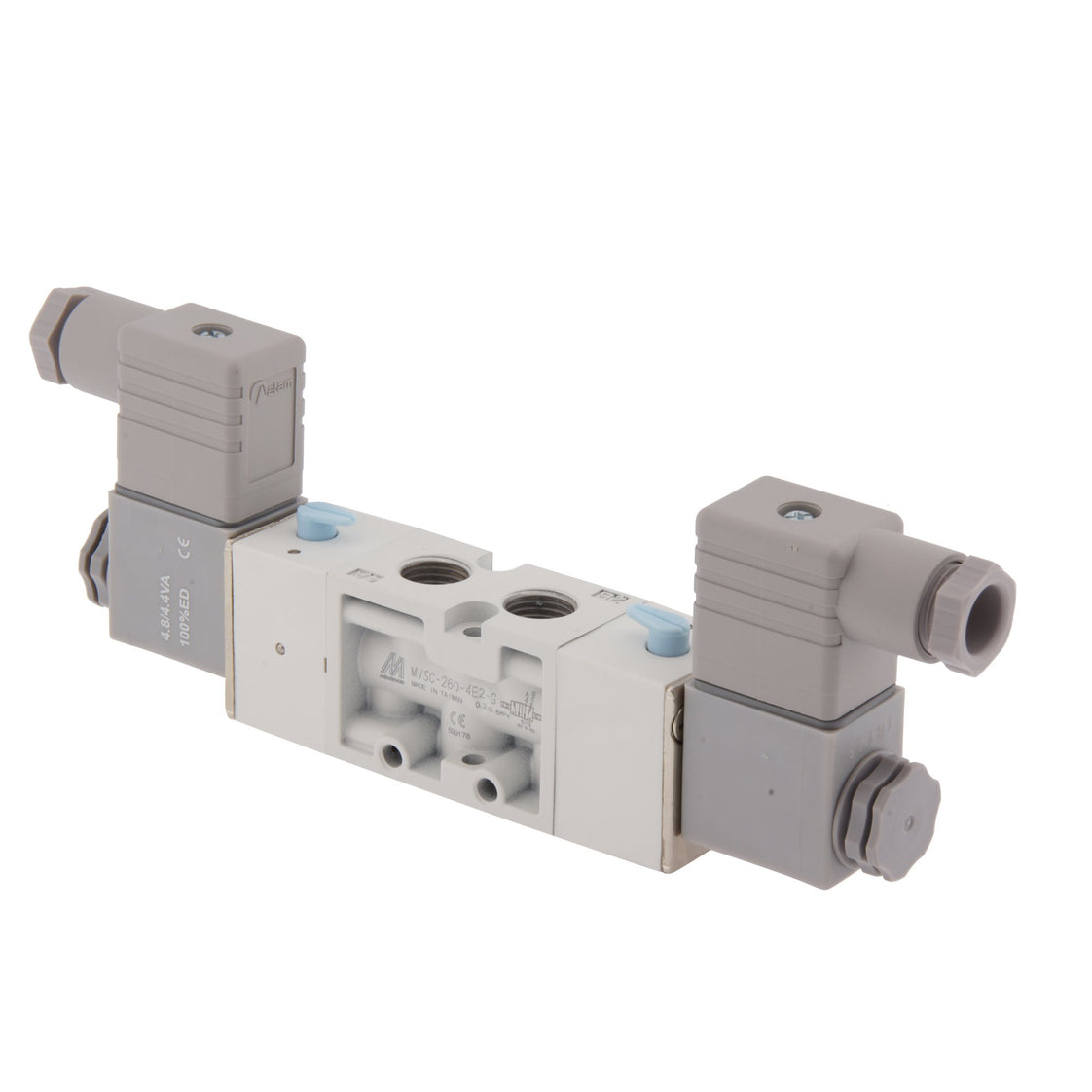NPT 1/4'' 110V AC 5/2-Way Bi-stable Solenoid Valve 2-8bar MVSC-260