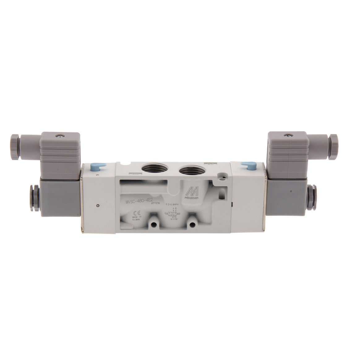 NPT 1/2'' 110V AC 5/2-Way Bi-stable Solenoid Valve 2-8bar MVSC