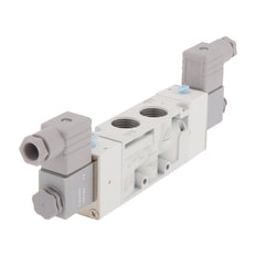 NPT 1/2'' 110V AC 5/2-Way Bi-stable Solenoid Valve 2-8bar MVSC