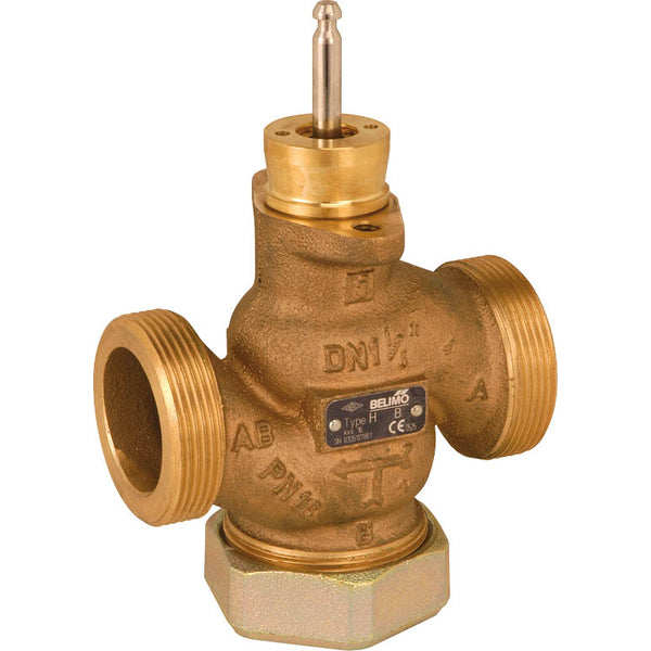 Belimo Globe Valve 15mm G2-3/4 Kvs40 24VAC/DC 35s MP-Bus 0-10/2-10V 1500N IP54 H450B/SVC24A-MP-TPC