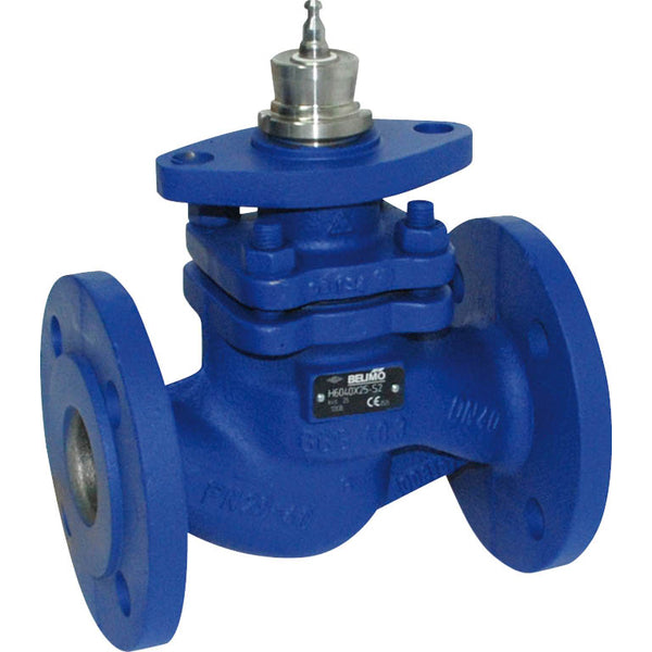 Belimo Globe Valve 15mm Flange DN50 Kvs40 100-240VAC 35s 2/3-point 1000N IP54 H6050X40-S2/NVC230A-TPC