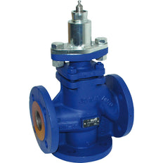 Belimo 3-Way Globe Valve DN32 Flange 20mm Stroke Kvs16 24VAC/DC Fail-Safe 150s MP-Bus 0-10/2-10V 1000N H7032X16-S2/NVK24A-MP-TPC