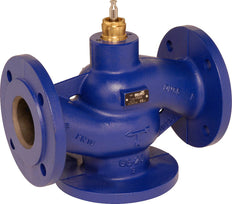 Belimo 3-Way Globe Valve DN80 Flange 18mm Stroke Kvs90 24VAC/DC Fail-Safe 150s BACnet 1000N IP54 H779R/NVK24A-MOD