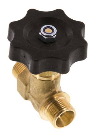 G3/8'' Male Brass Needle Valve NBR 40 bar - NLB