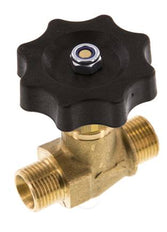 G3/8'' Male Brass Needle Valve NBR 40 bar - NLB