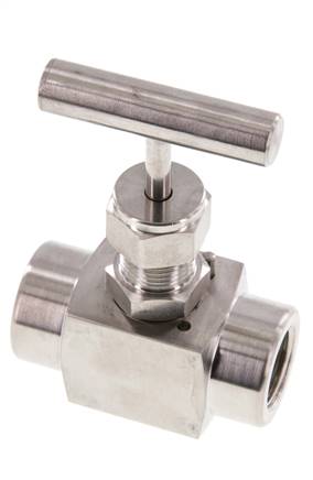 G1/2'' Stainless steel Needle Valve PTFE 300 bar - NLS