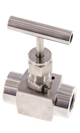 G3/8'' Stainless steel Needle Valve PTFE 300 bar - NLS