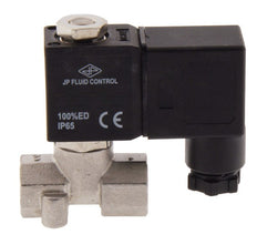 Solenoid Valve CM-DA 1/4'' Stainless Steel FKM 0-10bar 24V DC