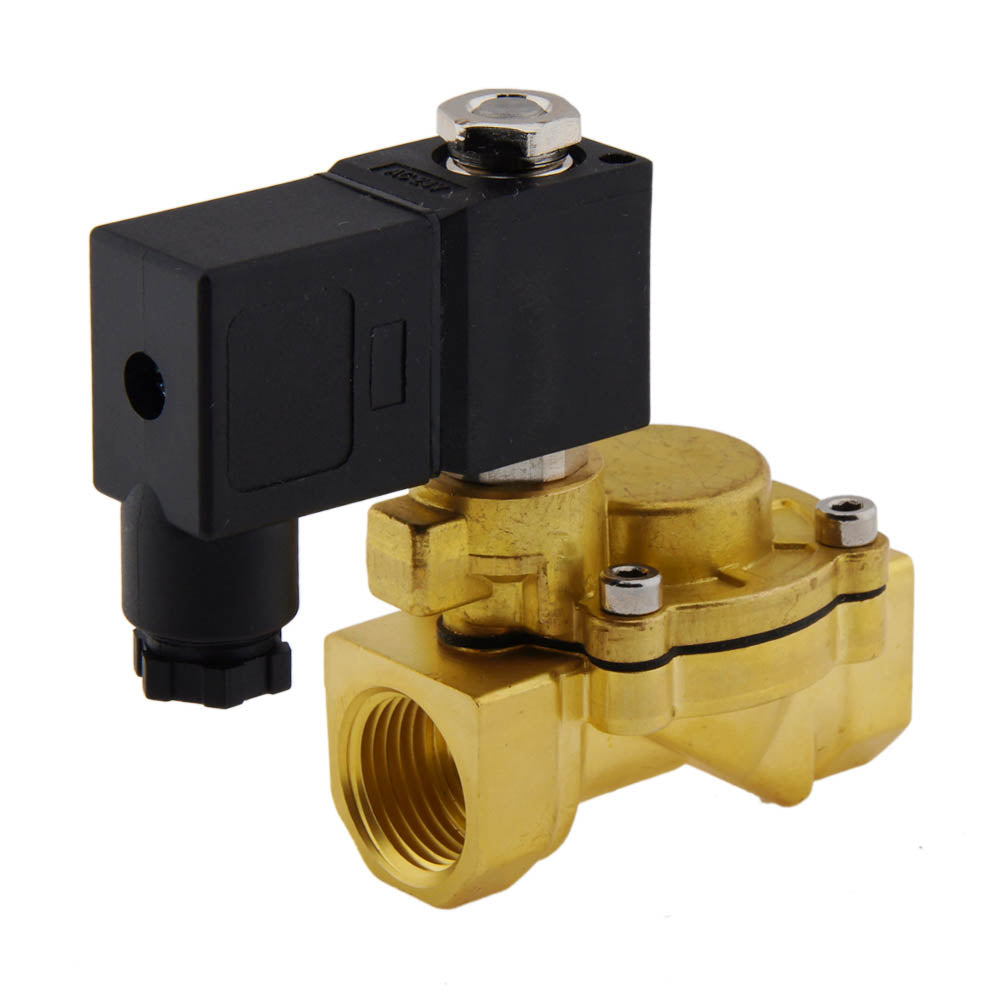 Solenoid Valve CM-IA 1/2'' compact brass FKM 0.5-16bar 230V AC