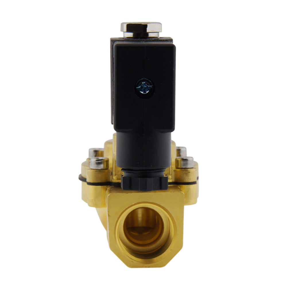 Solenoid Valve CM-IA 1/2'' Brass EPDM 0.5-16bar 120V AC