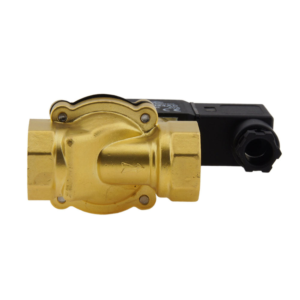 Solenoid Valve CM-IA 1/2'' compact brass EPDM 0.5-12bar 24V DC