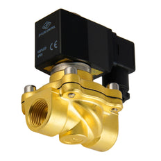Solenoid Valve DF-SA 1/2'' brass FKM 0-6bar 12V DC