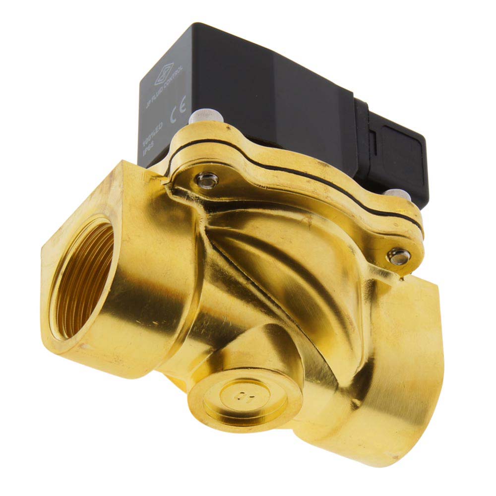 Solenoid Valve DF-SA 1'' brass EPDM 0-6bar 12V DC