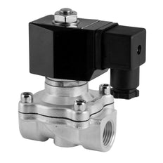 Solenoid Valve DF-SA 1/2'' stainless steel FKM 0-10bar 380V AC