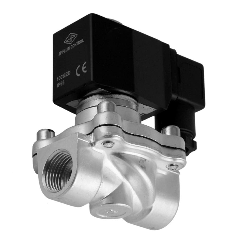 Solenoid Valve DF-SA 1/2'' stainless steel FKM 0-10bar 230V AC