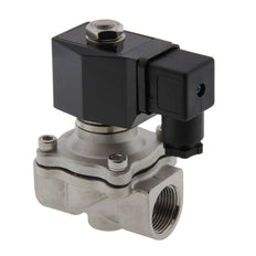 Solenoid Valve DF-SA 3/4'' stainless steel FKM 0-10bar 380V AC