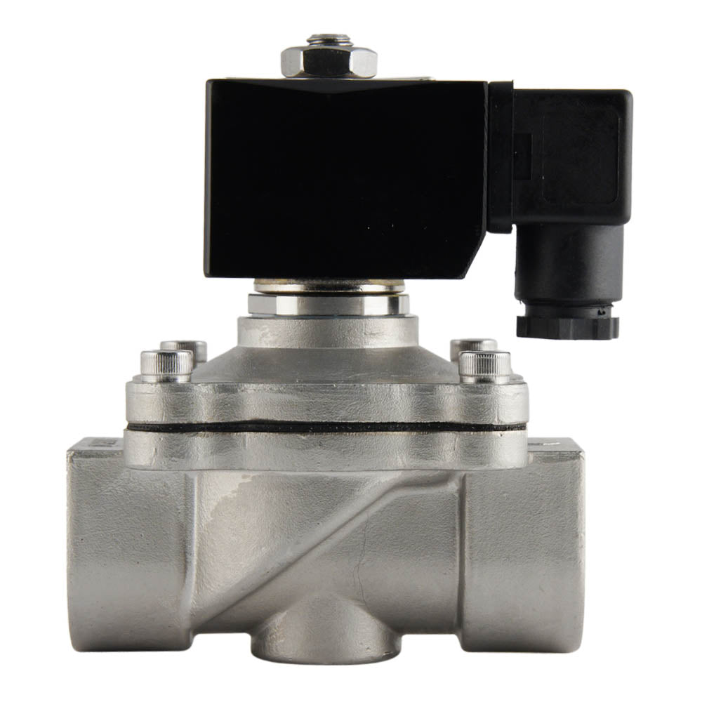 Solenoid Valve DF-SA 1'' stainless steel FKM 0-6bar 12V DC