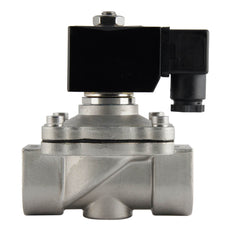 Solenoid Valve DF-SA 1'' stainless steel FKM 0-6bar 12V DC