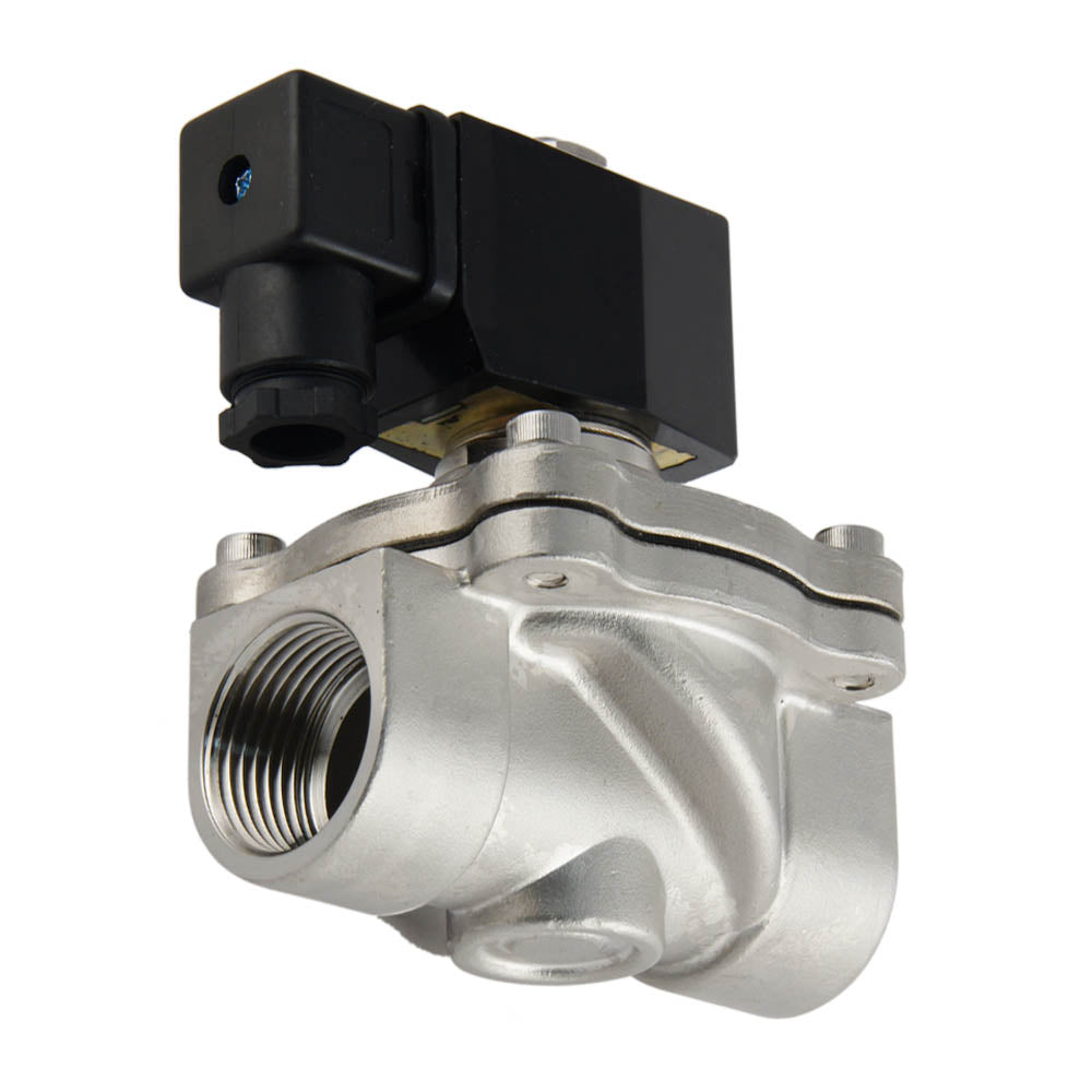 Solenoid Valve DF-SA 1'' stainless steel FKM 0-10bar 230V AC