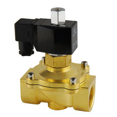 Solenoid Valve DF-SB 1'' NO brass FKM 0-3bar 12V DC
