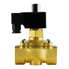 Solenoid Valve DF-SB 1'' NO brass FKM 0-3bar 12V DC