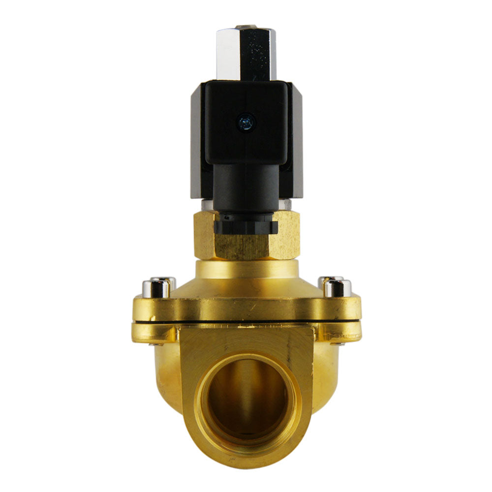 Solenoid Valve DF-SB 1'' NO brass FKM 0-5bar 380V AC