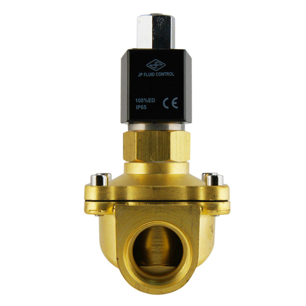 Solenoid Valve DF-SB 1'' NO brass EPDM 0-5bar 380V AC