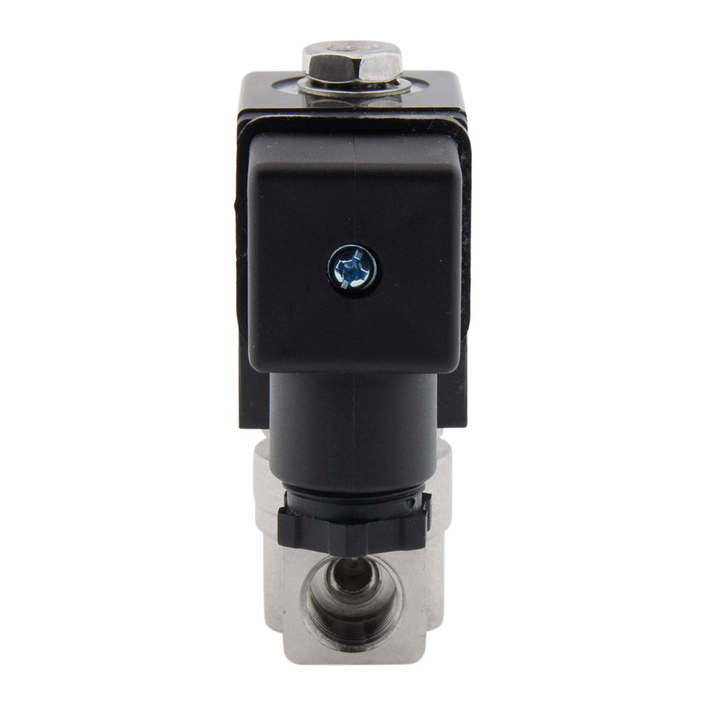 Solenoid Valve HP-DA 1/4'' high pressure stainless steel FKM 0-100bar 230V AC